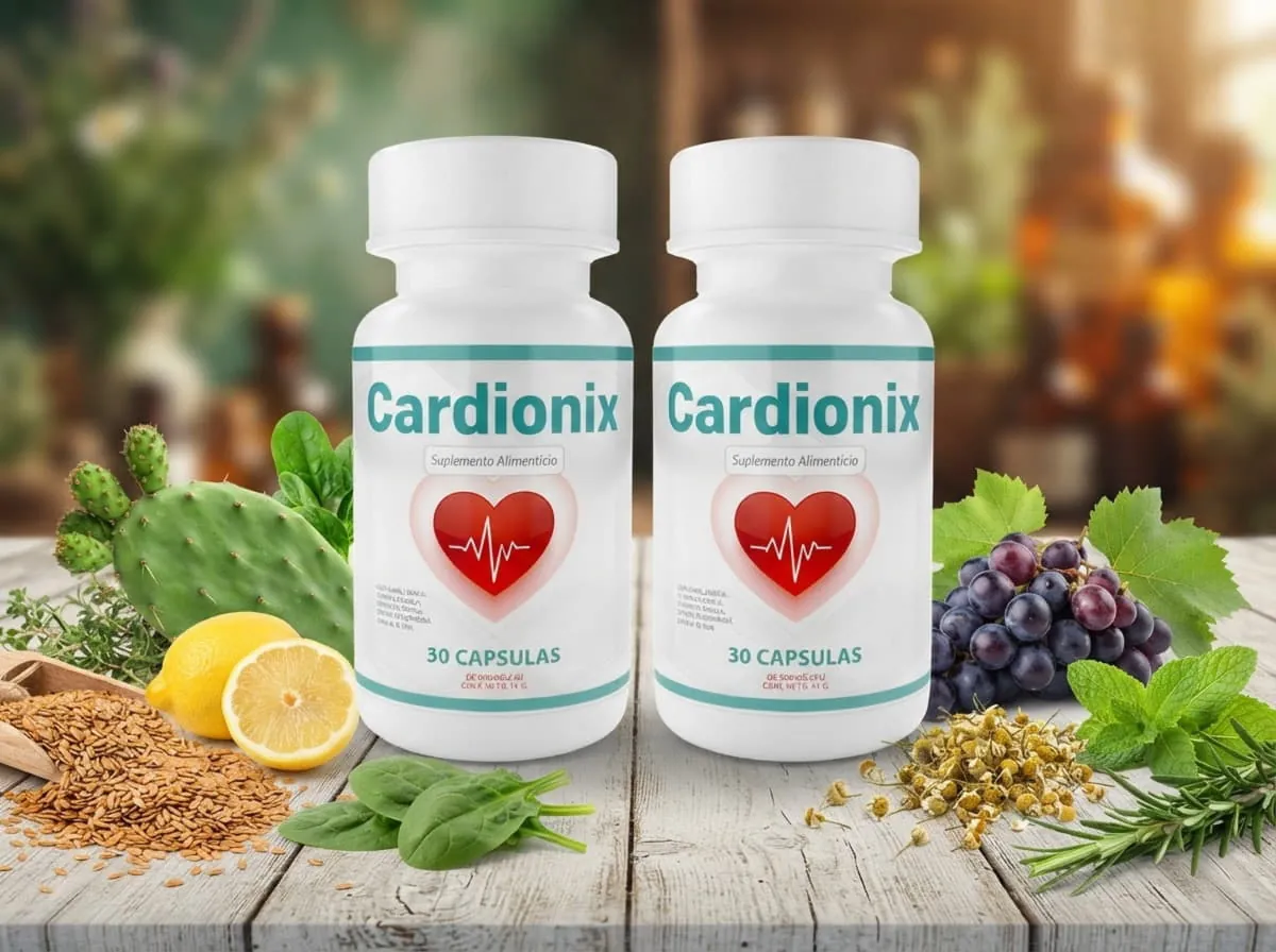 Ingredientes vegetales de Cardionix revisados por el panel: nopal, linaza y semilla de uva