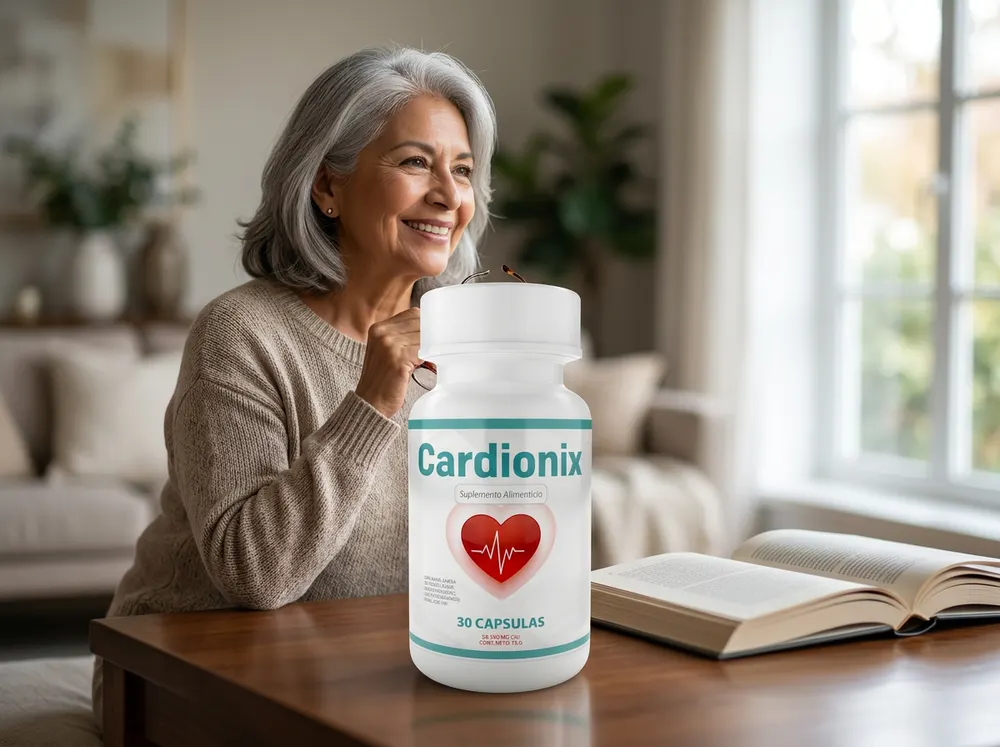 Mujer mayor cuidando su presión arterial con hábitos saludables